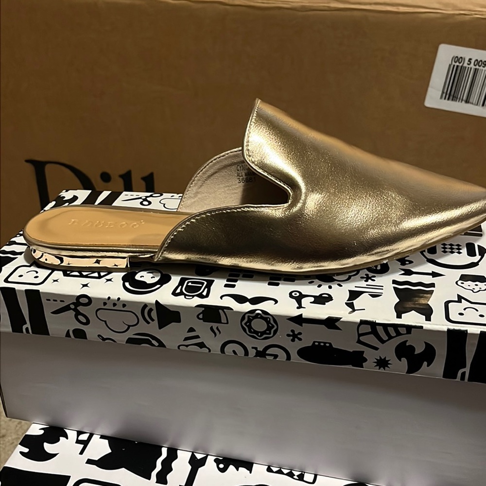 Gold mules bamboo